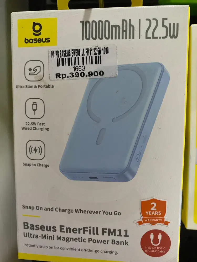PB BASEUS ENERFILL FM11 22.5W 10.000mah