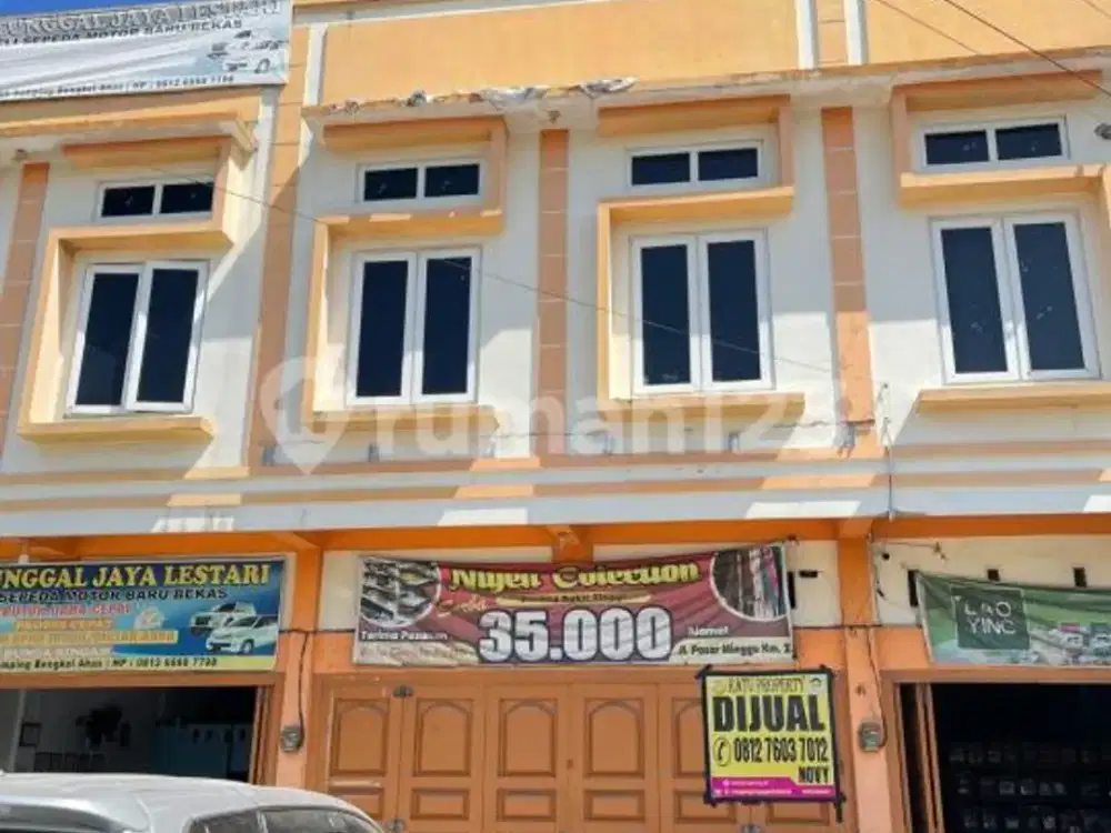 Dijual Ruko 2 Lantai Jl. Garuda Sakti Km 19