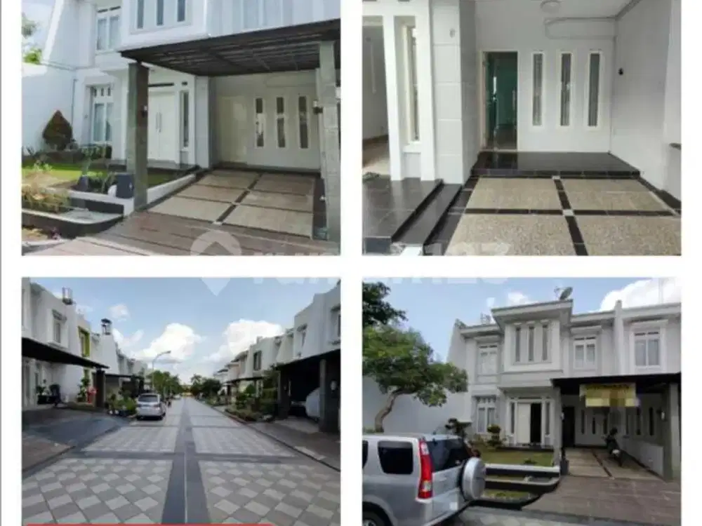 Disewakan Rumah 2 Lantai 4 Kamar Tidur Komplek Mega Asri Jl. S Parman Pekanbaru