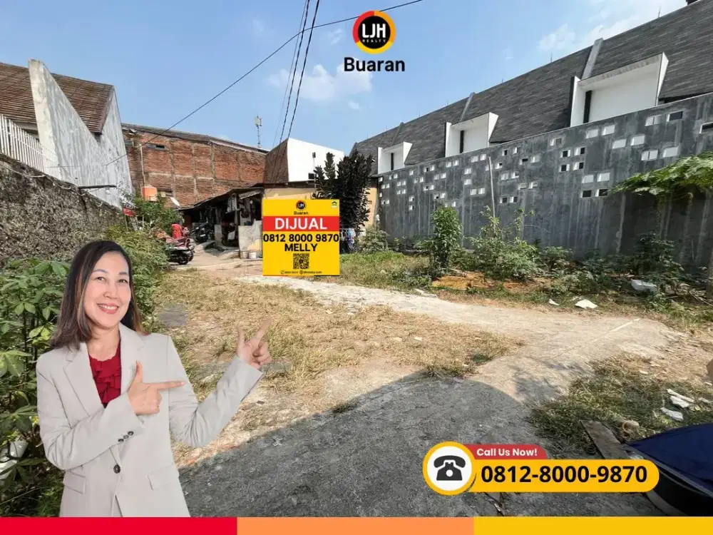 Dijual Tanah Siap Bangun di Komplek Swadaya Duren Sawit