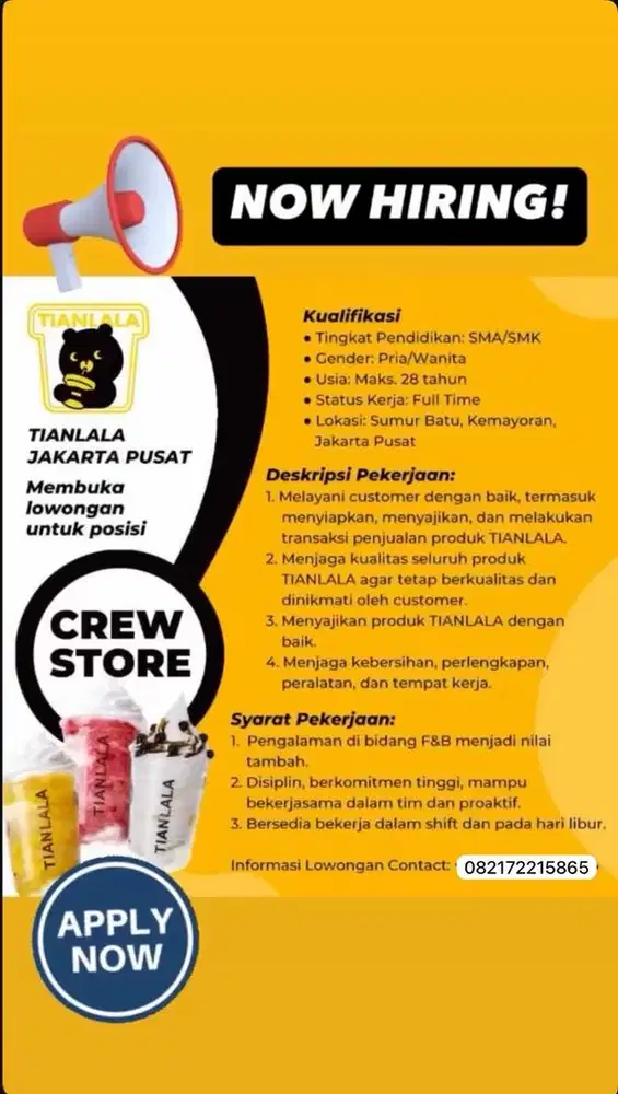 TIANLALA SUMUR BATU
