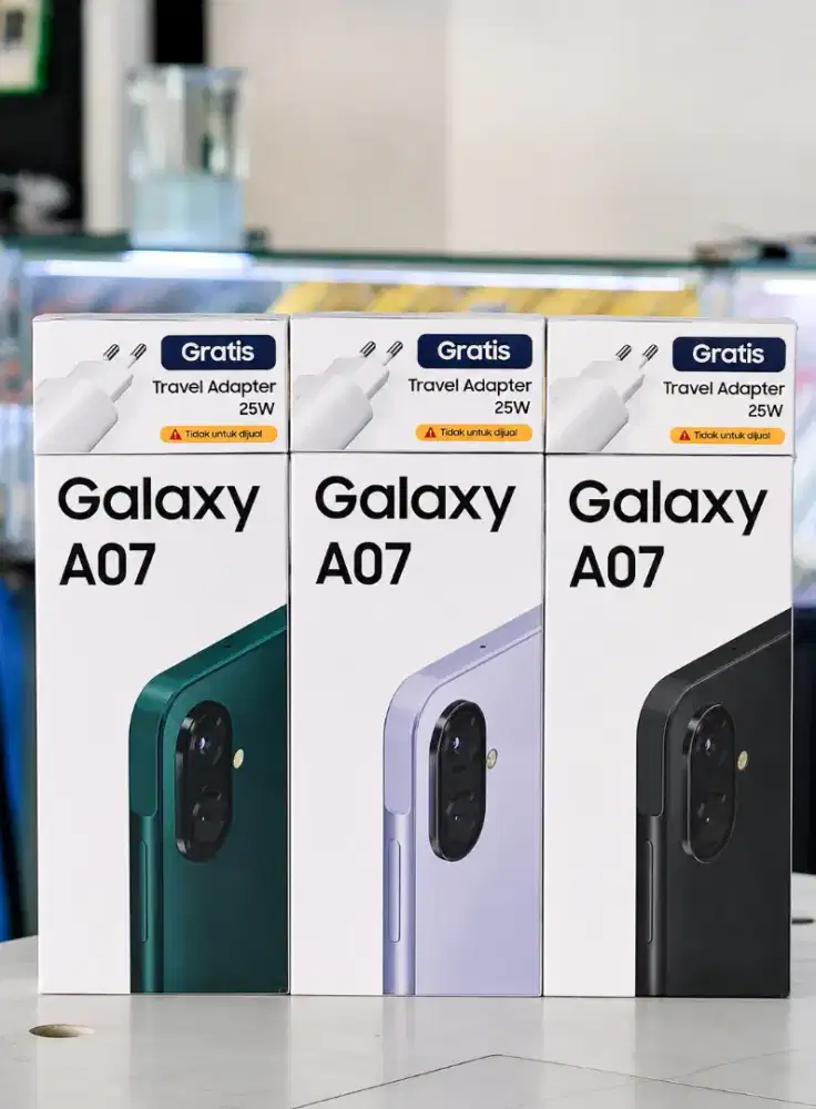 Samsung Galaxy A07 4/128GB (new)Bisa Cod, Fastrespon WA