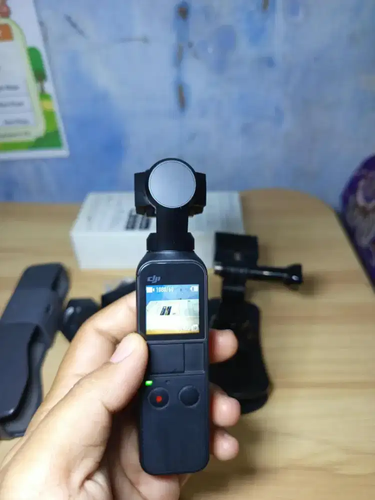 Kamera pocket osmo di jamin bagus kaga ada minus