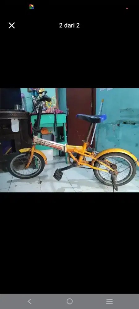Sepeda lipat uk 16 inc