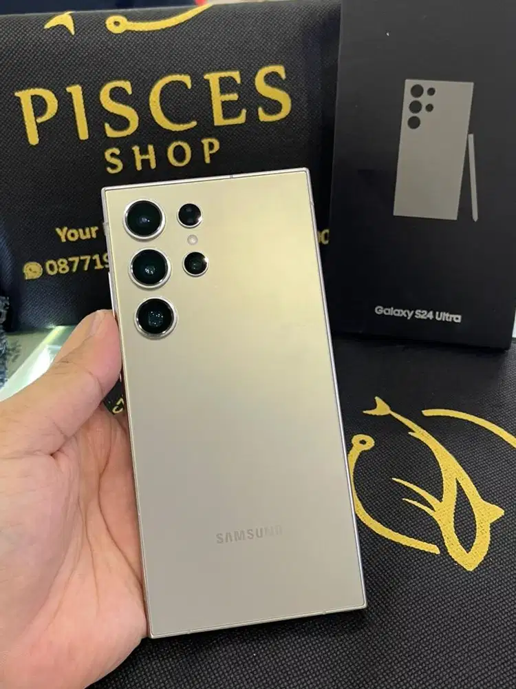 SAMSUNG S24 ULTRA 5G RAM 12/256 SEIN MULUS FULSET