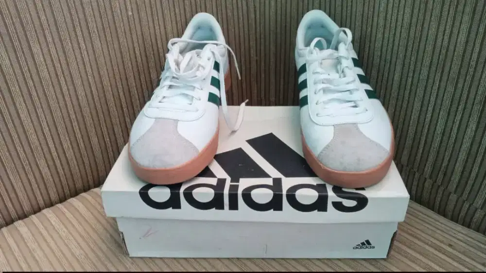 Adidas VL Court Base
ORI tag tembus
Colorway : white green