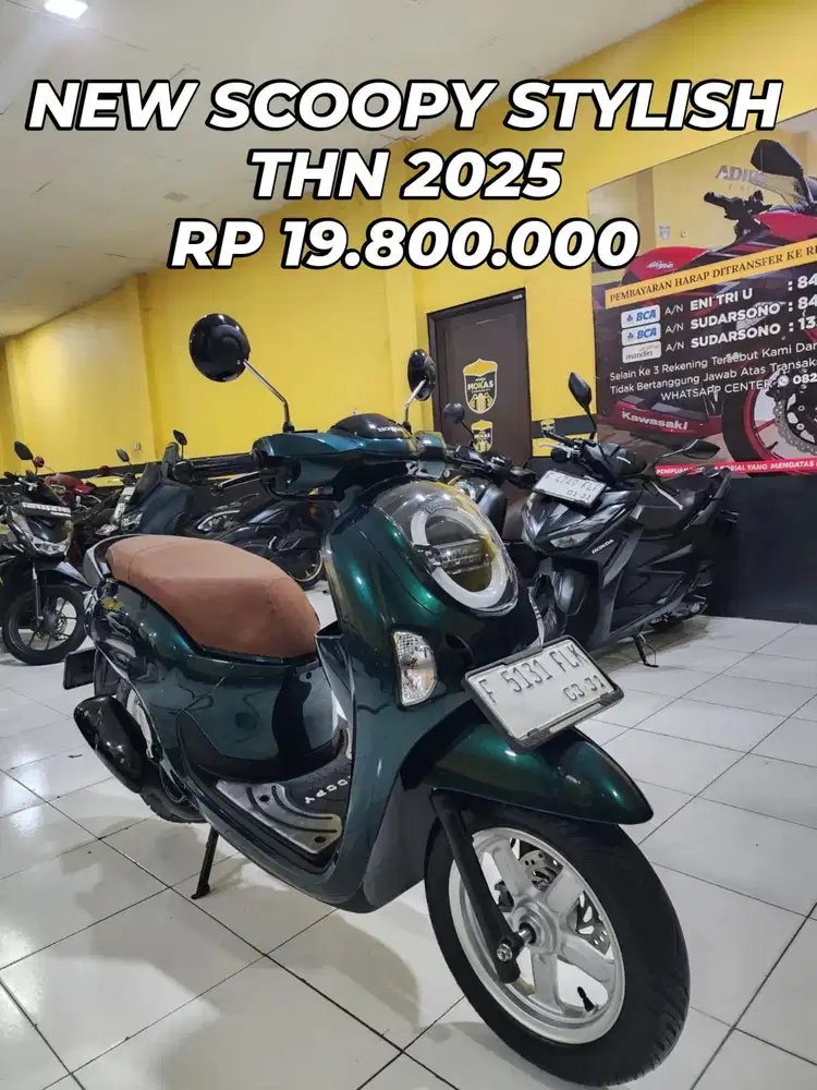 HONDA NEW SCOOPY STYLISH THN 2025