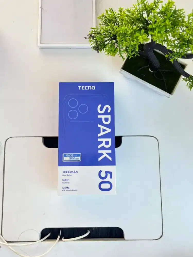 TECNO SPARK 50 6/128 BARU BERGARANSI RESMI