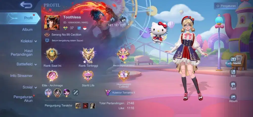 Akun mobile legends