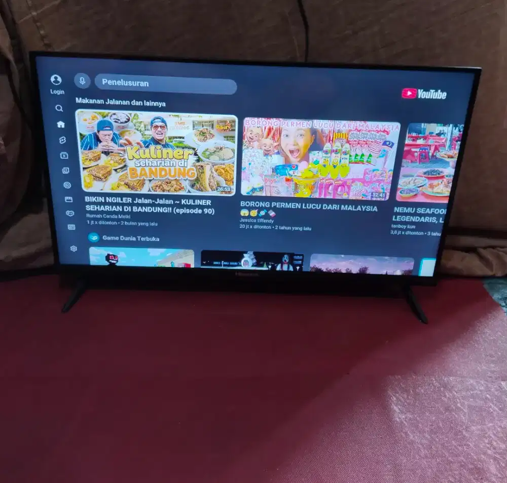 Android Tv Led Digital Hisense 32 Inch Fullset Ada Dusnya