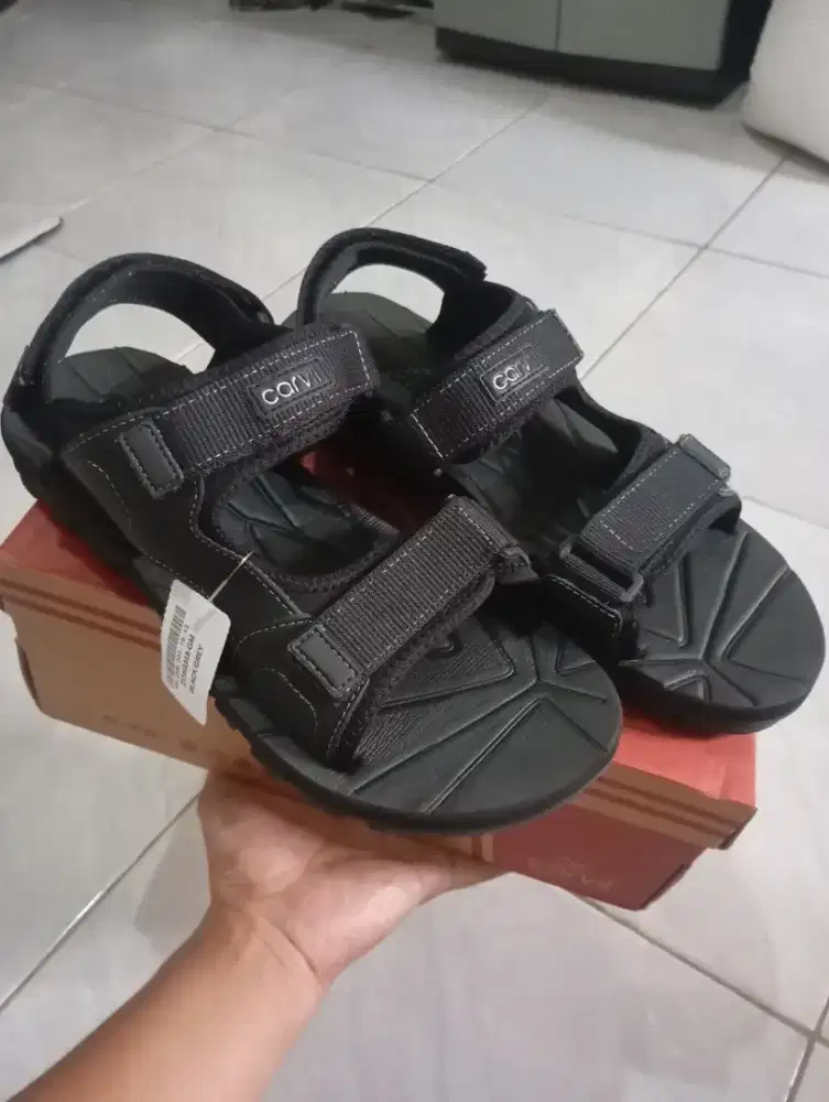 Sandal carvil zonama black baru