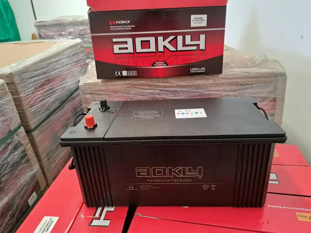 AKI MOBIL murah AOKLY MF 12V200AH