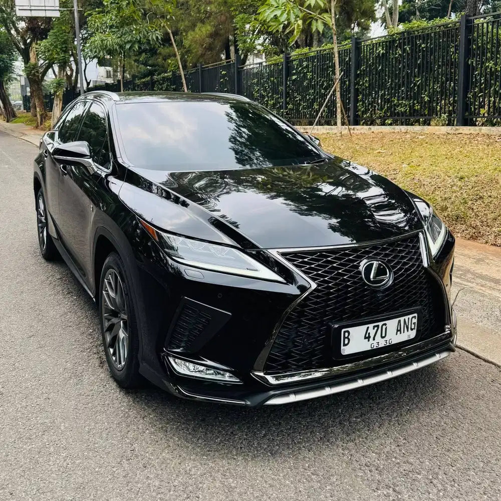 [Km32RB] Lexus RX300 F-Sport A/T Hitam NIK 2020