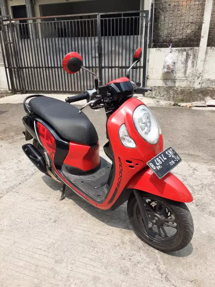 Scoopy ISS 2021 plat pajak baru bayar dikfc lenteng bs TT Unit lain