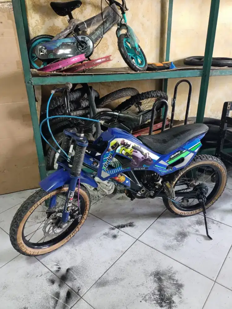 Sepeda Mobby 16 Rem Cakram Depan Siap Goes Bs TT Siap Antar