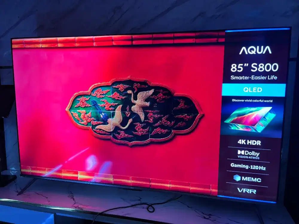 TV 85 INC AQUA QLED HDR4K