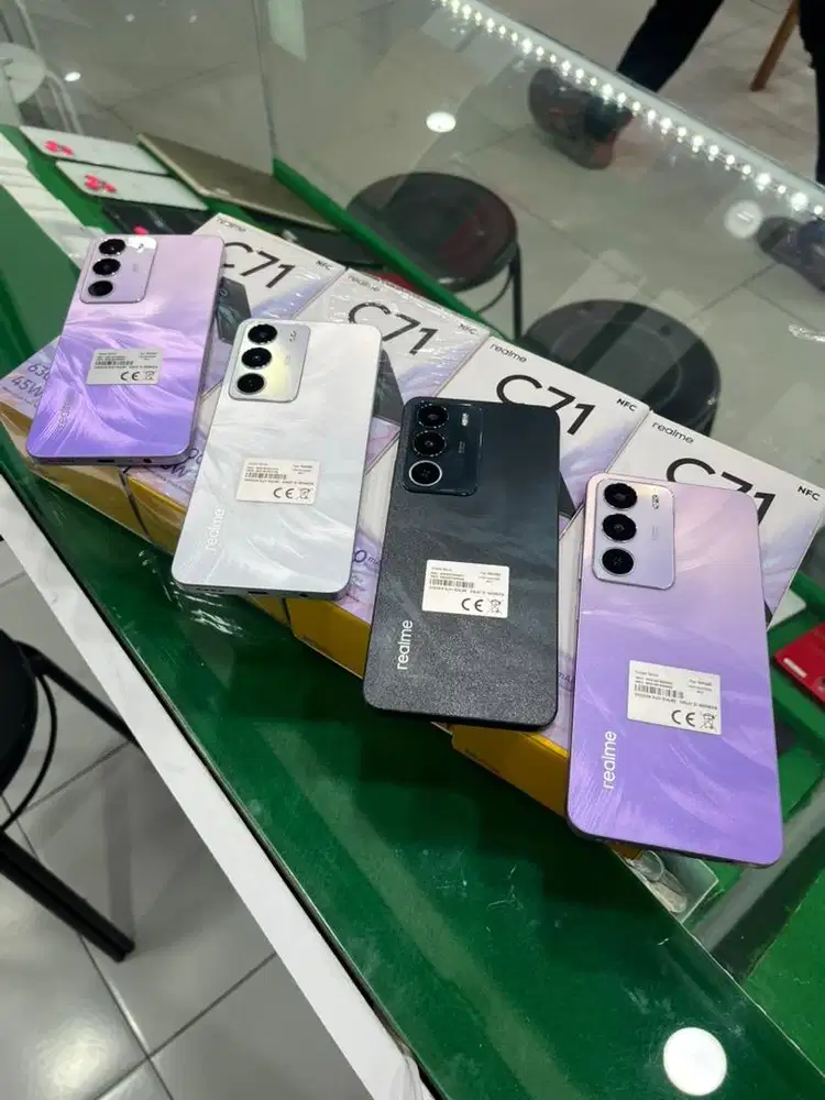 Realme C71 4/128gb mulus nominus fullset original seperti baru