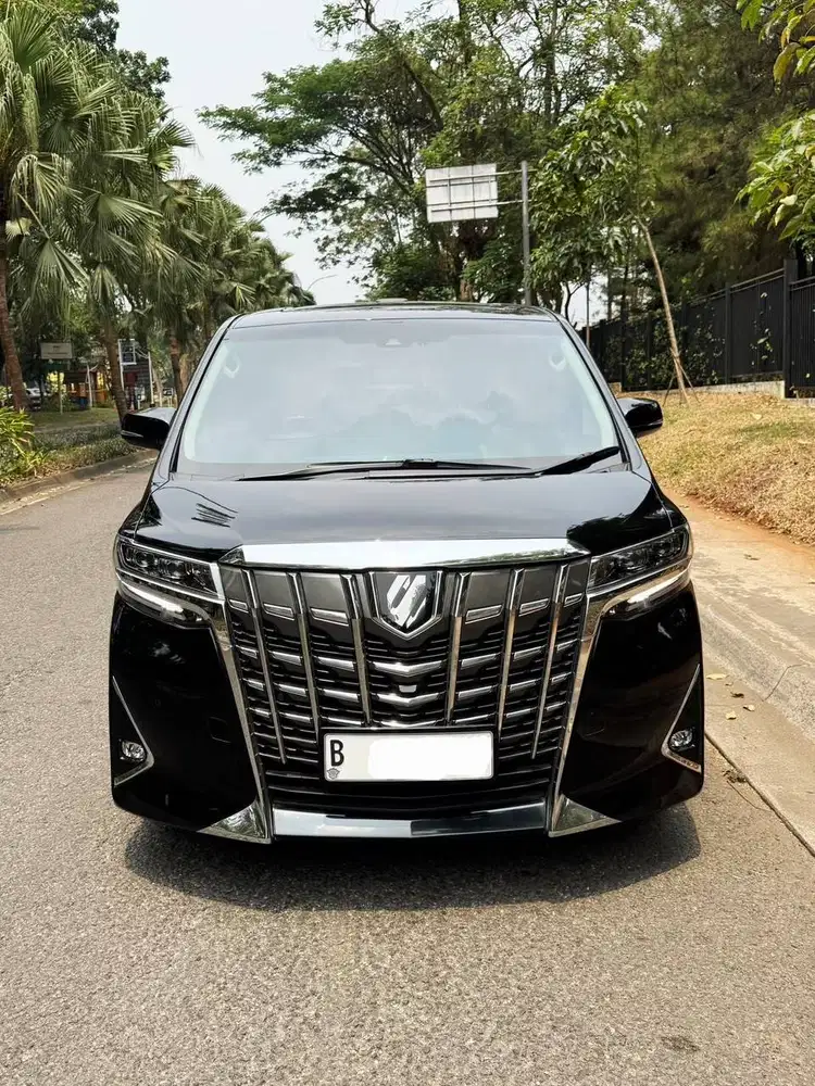 [Km19RB] Toyota Alphard 2.5 G TSS ATPM 2022 Hitam