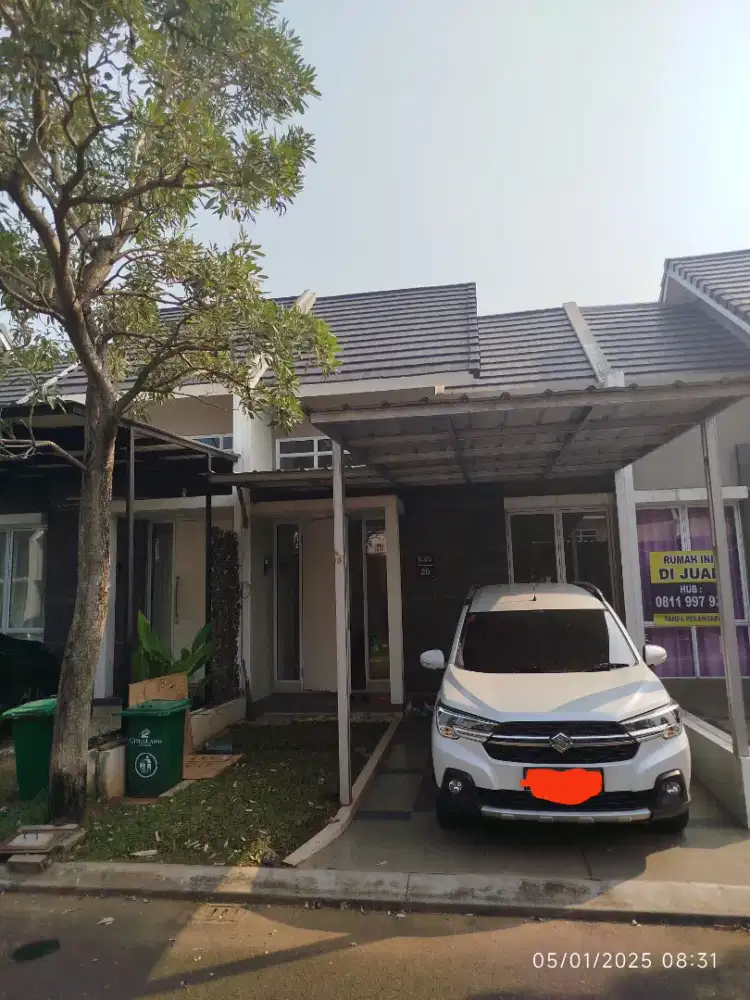Rumah disewakan di Cibubur yang tenang dan asri