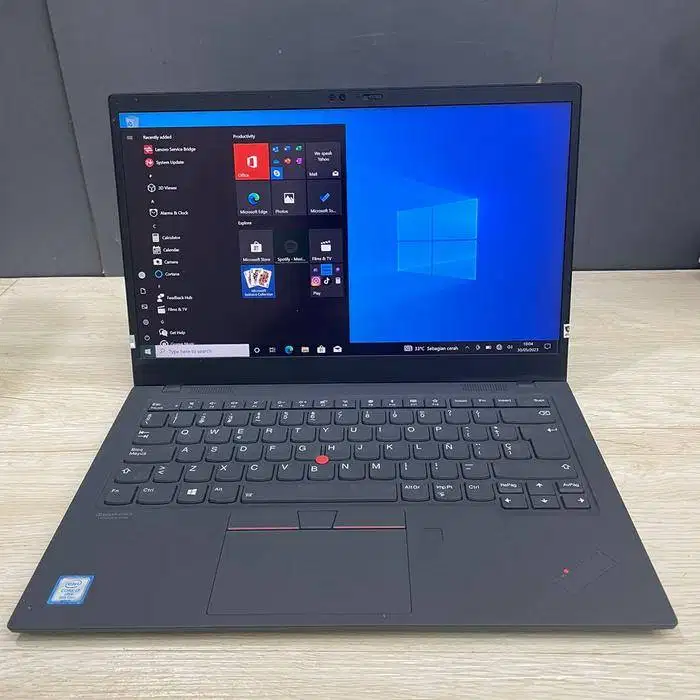 LAPTOP LENOVO THINKPAD X1 CARBON CORE I7 GEN8 16/256 LAYAR 14 INCH *ET