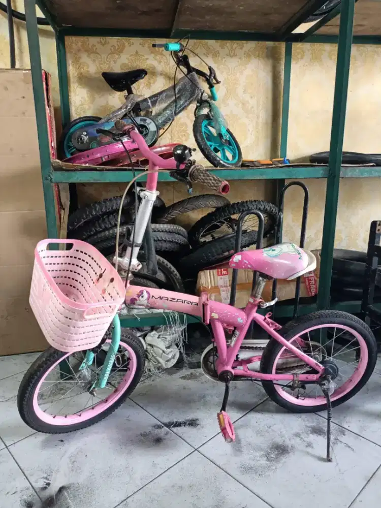 Sepeda Lipat Family&Mazara 16Single Speed Siap Goes Bs TT Siap Antar