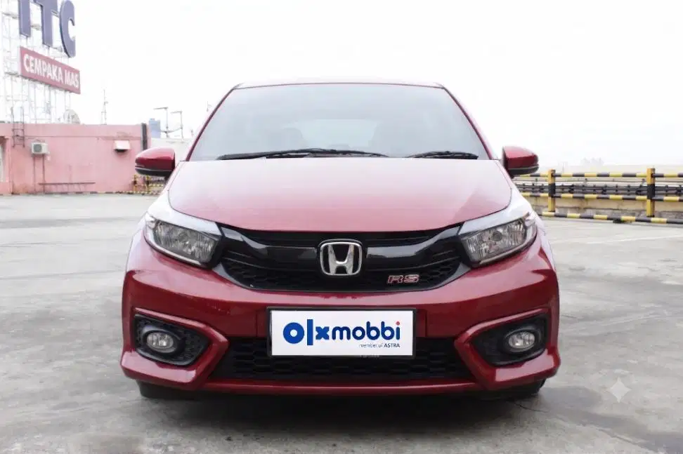 DP 9, JT Honda Brio 1.2 RS Bensin-AT Merah 2020