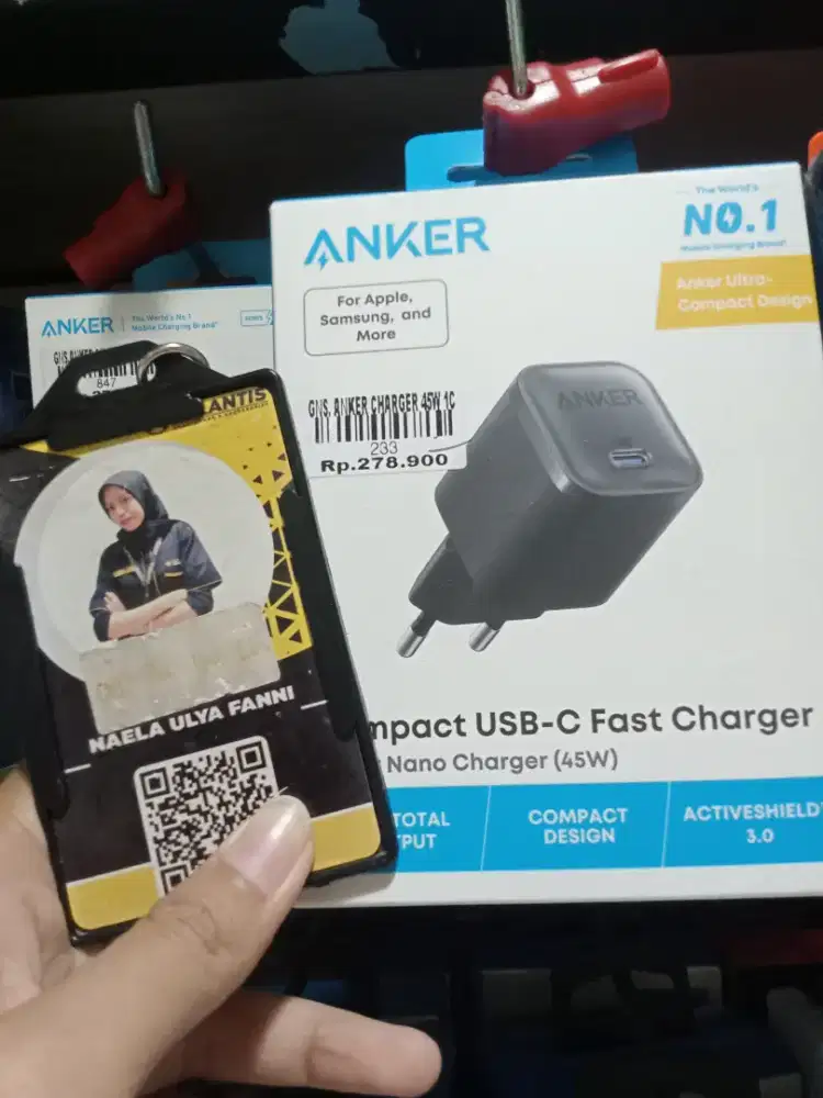 ANKER CHARGER 45W 1C| ATLANTIS DAHSYAT