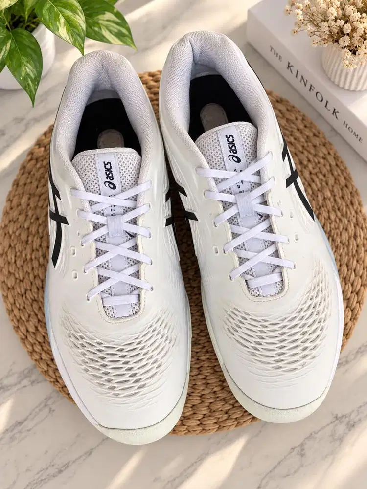 Asics Tenis Padel Gel Resolution X White Silver (Men/Pria)