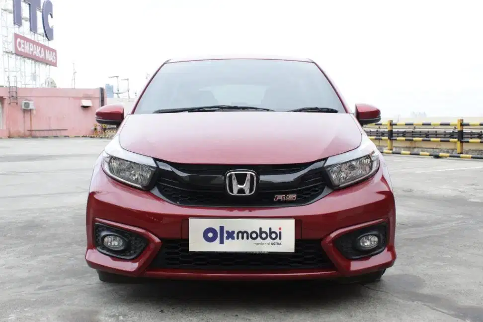 DP 9, JT Honda Brio 1.2 RS Bensin-AT Merah 2020