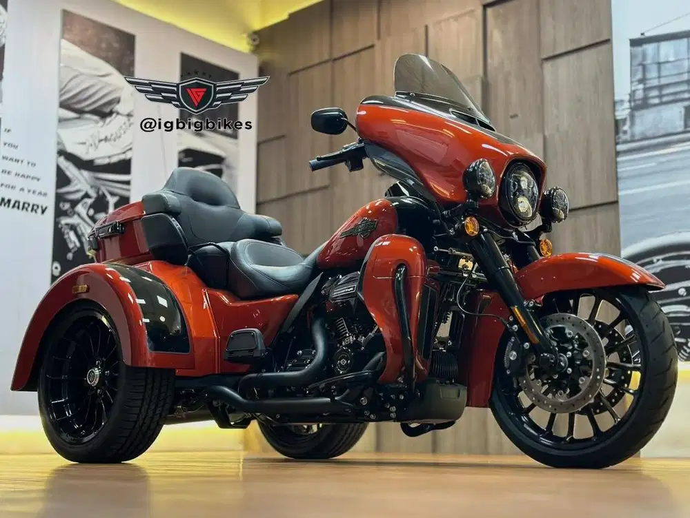 2025 TRIGLIDE ULTRA WHISKEY FIRE/VIVID BLACK M8 114 CI 4 Busi 1868 CC