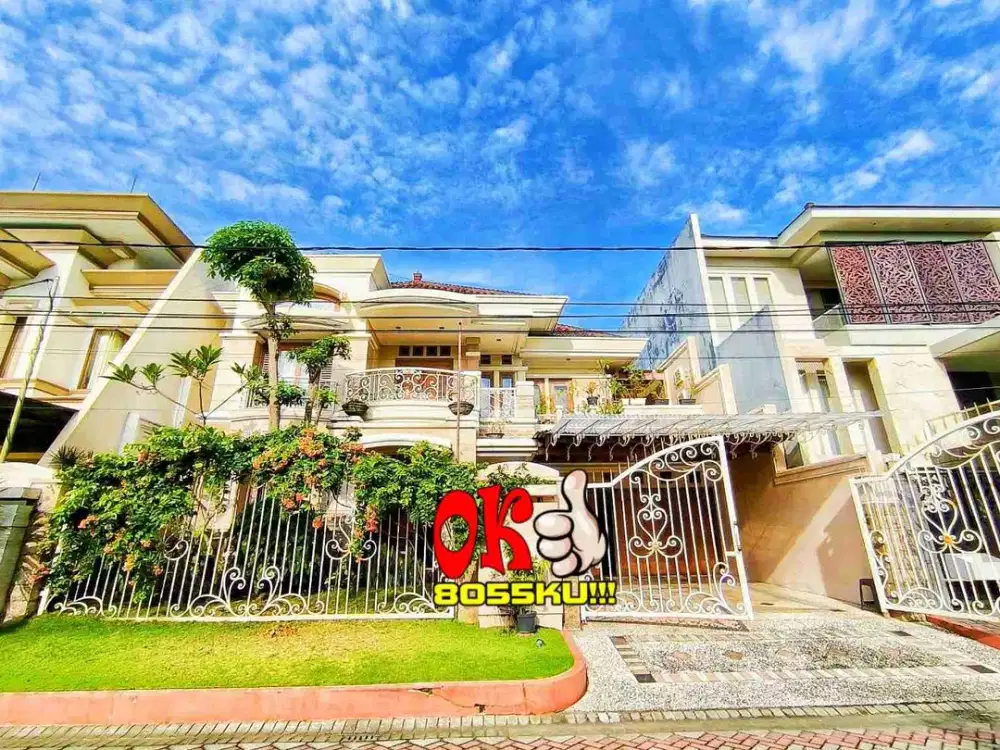 Jual Rumah Marmer Araya Galaxy Bumi Permai Surabaya Timur