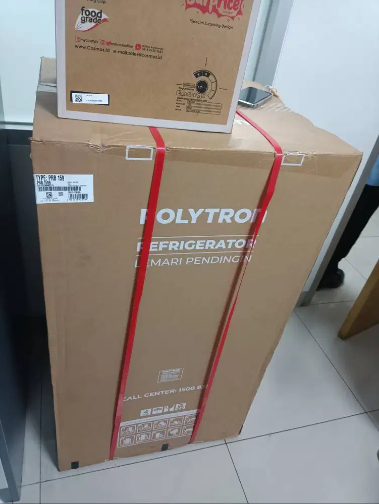 KULKAS POLYTRON 1 PINTU METALLIC 150 LITER TIPE PRB 159B