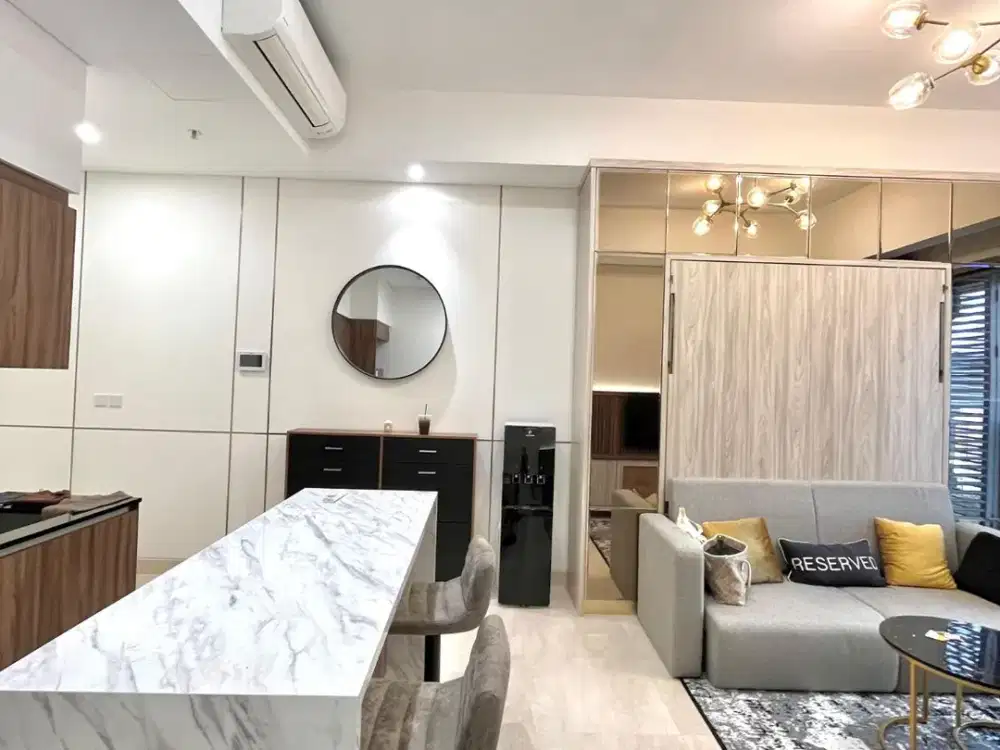 Disewa Apartemen 57 Promenade 1BR Furnished Uk 55 m2 at Jakarta Pusat