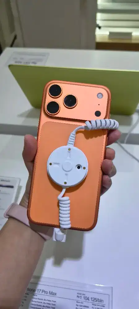 17 promax orange 256 gb bisa di angsur pakai kredivo