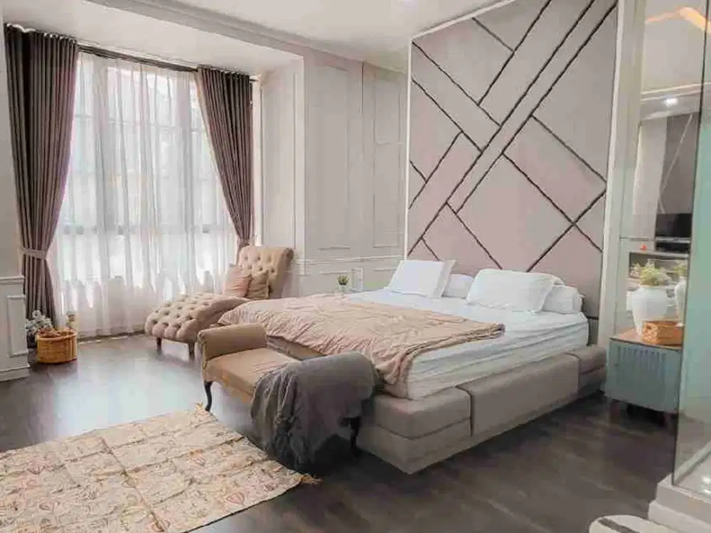 Rumah mewah hook siap huni di gegerkalong full furnish