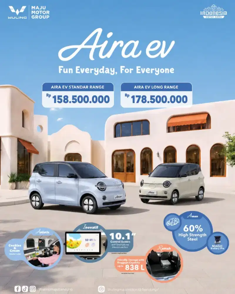 WULING AIRA EV 200KM & 300KM
