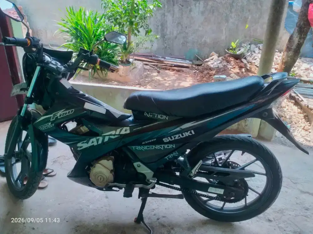 di jual motor satria fu 2013 lagi bu nih