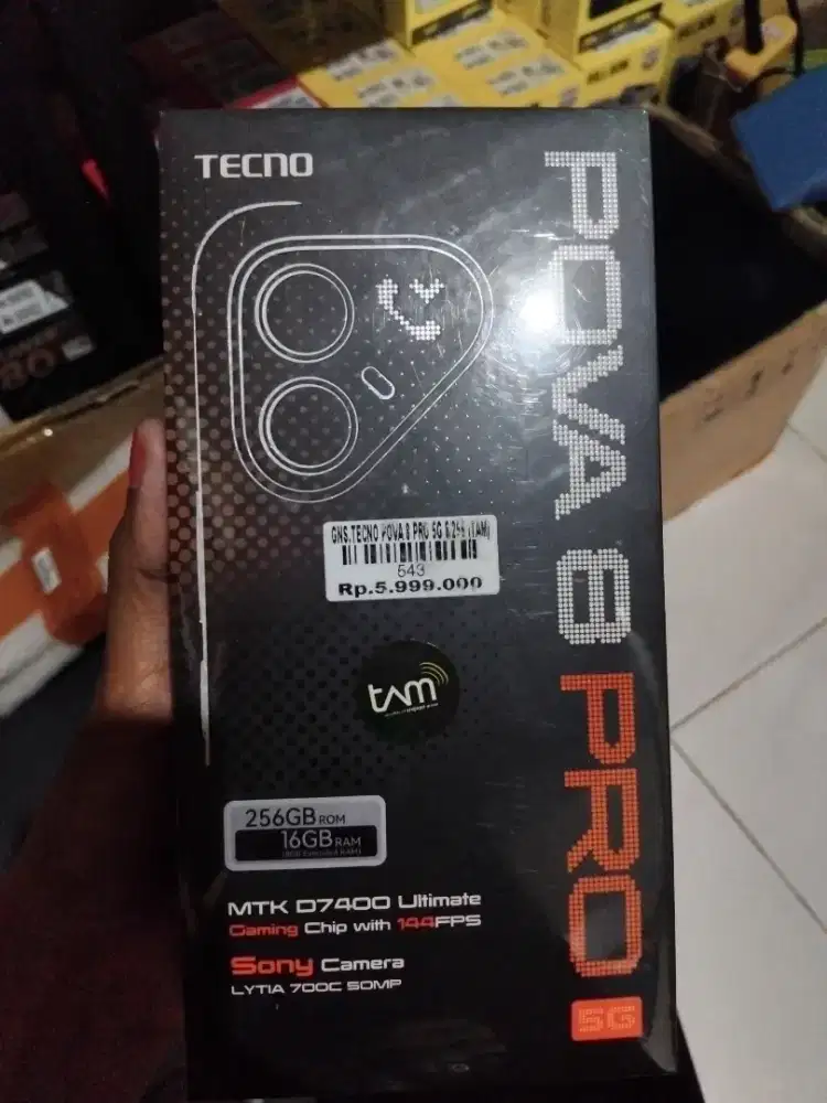 TECNO POVA 8 PRO 5G 8/256 ATLANTIS DAHSYAT