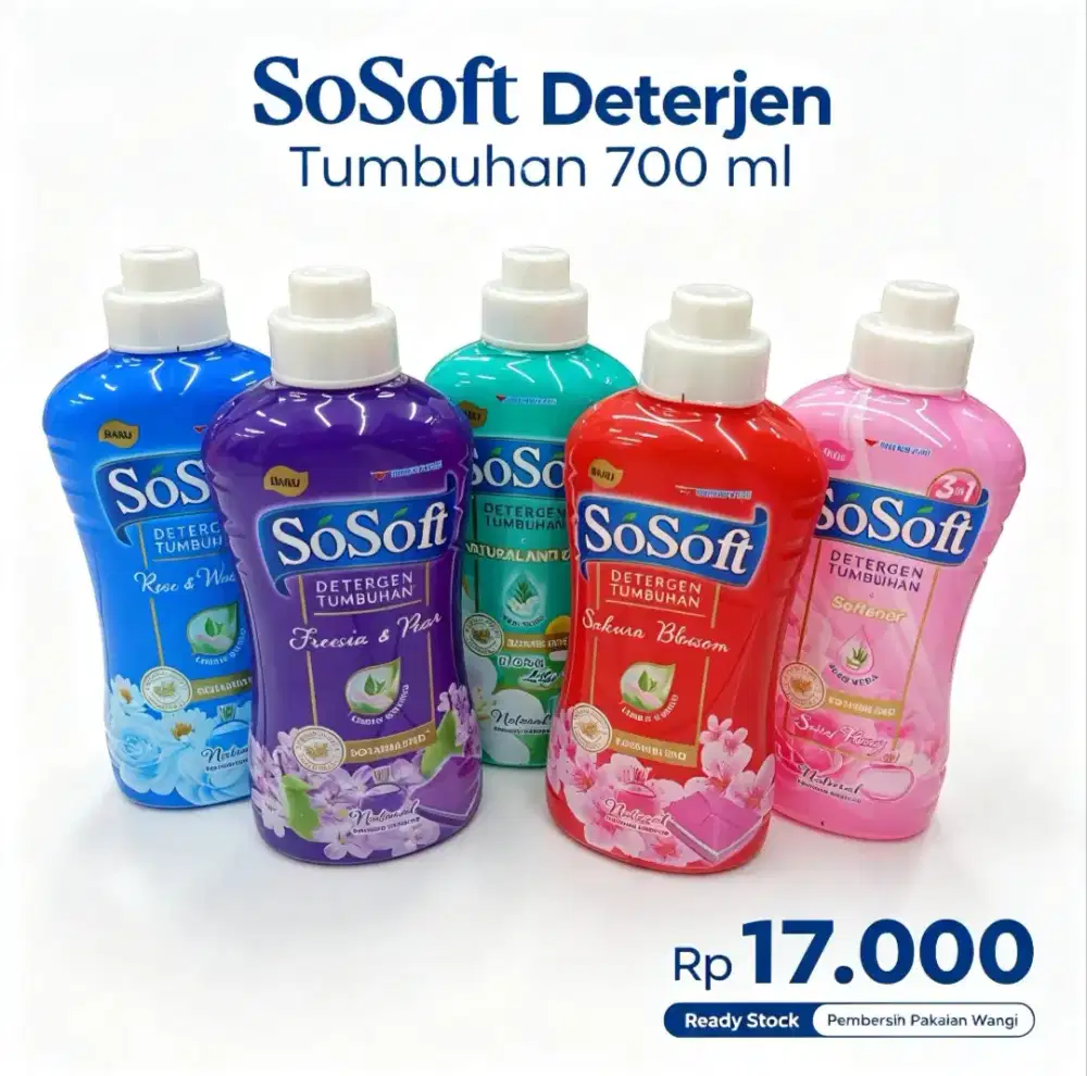 Sosoft deterjen cair 700 ml