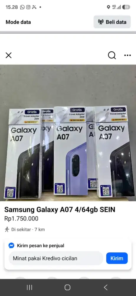 SAMSUNG A07 4 64