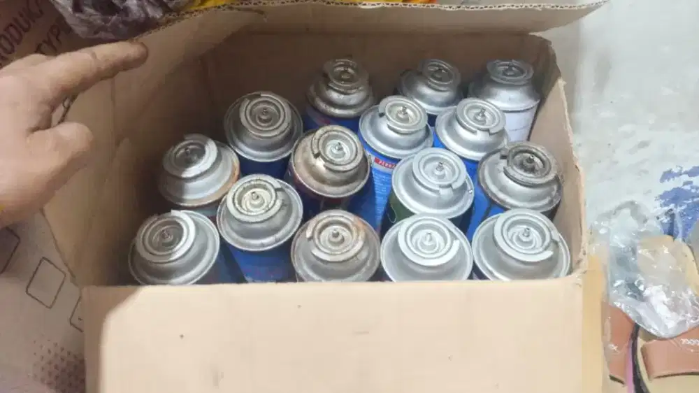 Jual isi ulamg gas portaible dan gas 3kg