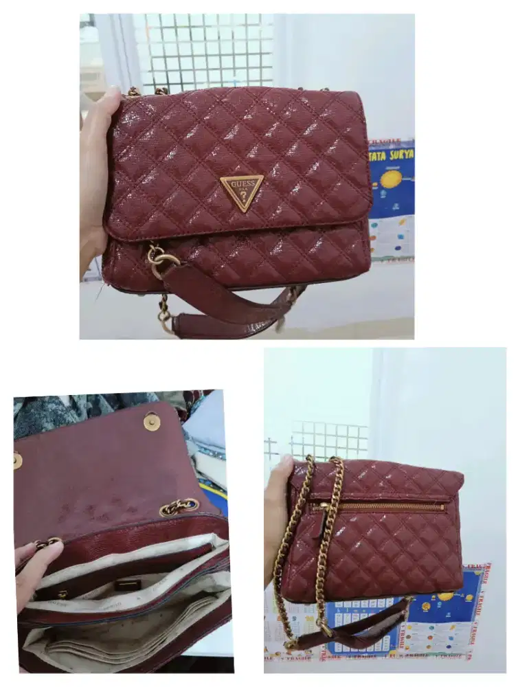 Tas Guess ori maroon