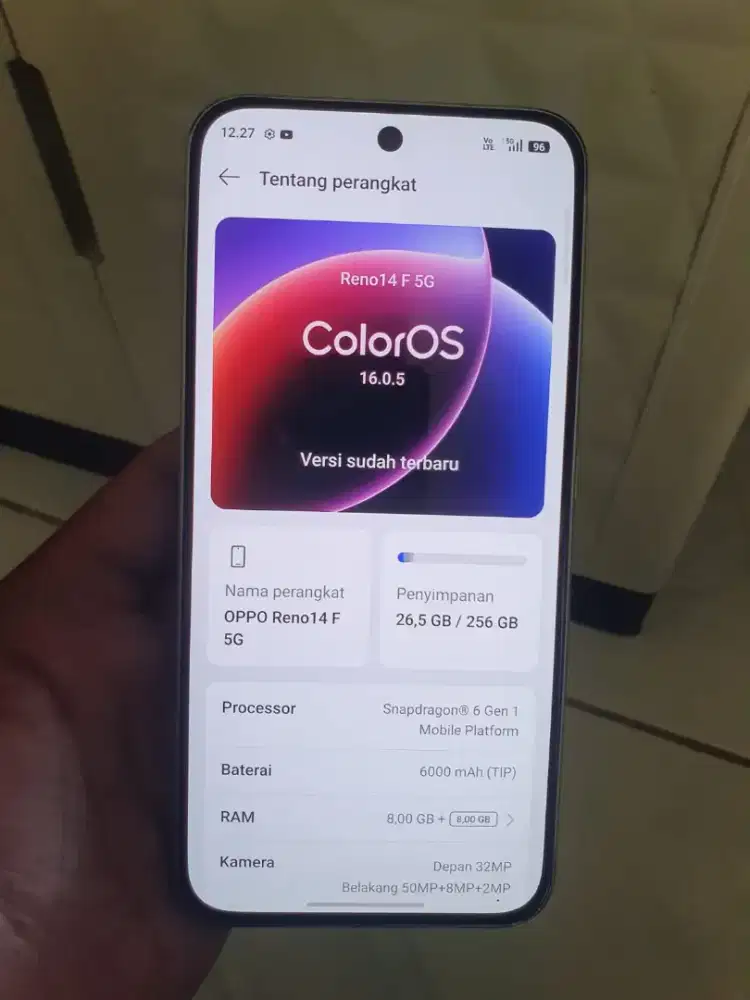 Oppo reno 14F 5G NFC 256GB