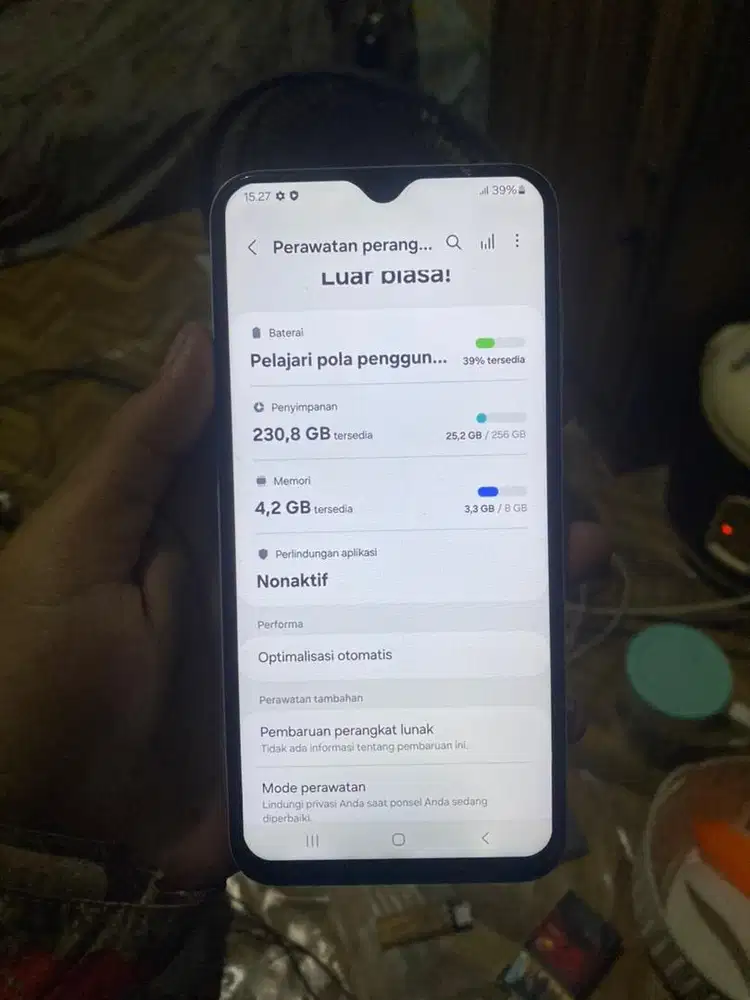 SAMSUNG A15 8/256 MULUS