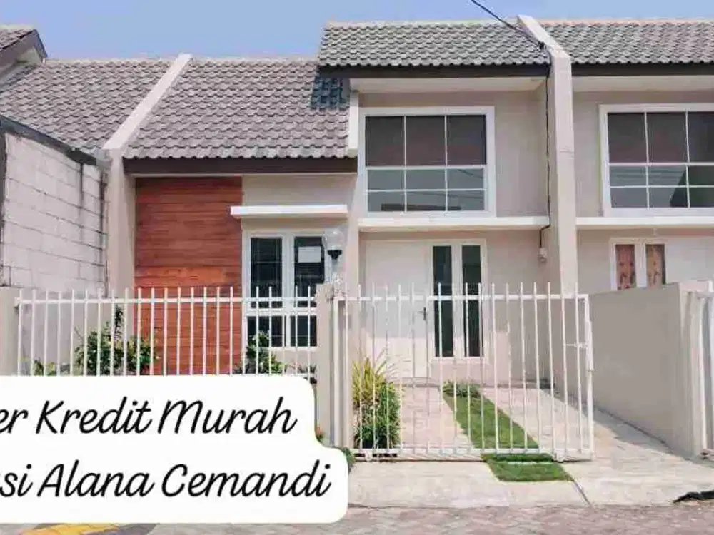 DIJUAL RUMAH OPER DP 15JT ALANA CEMANDI SEDATI SIDOARJO