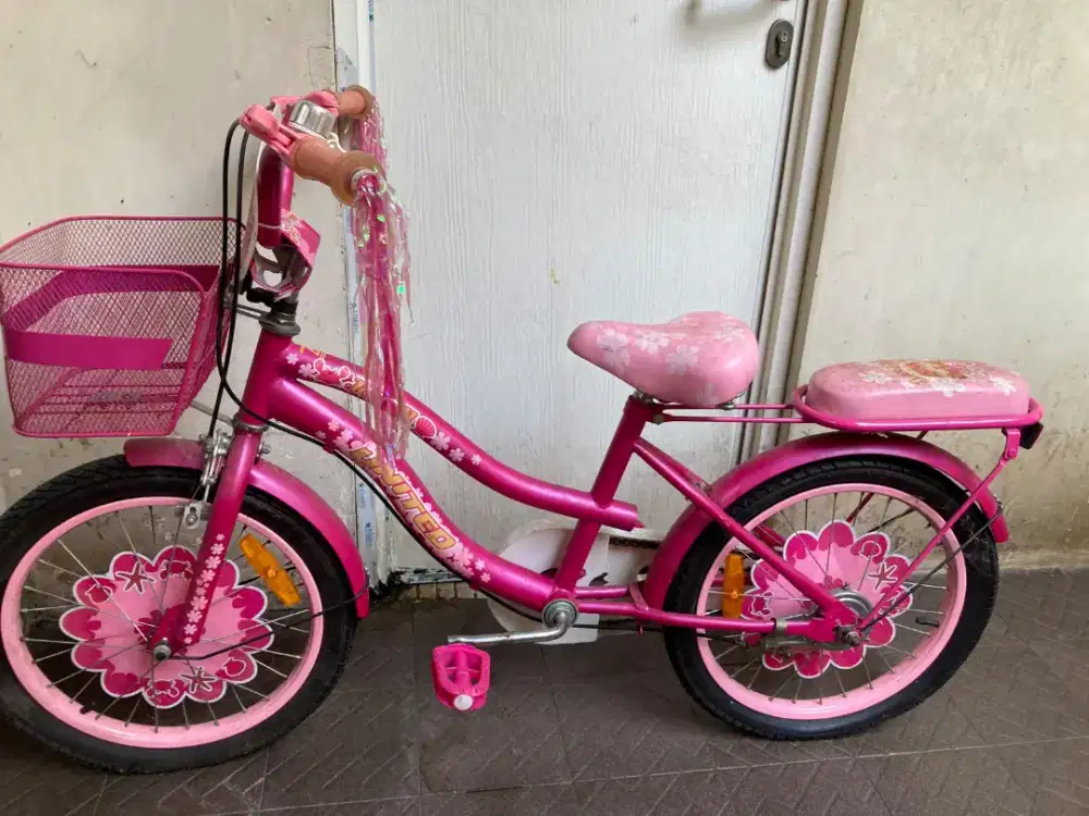 Sepeda anak pink