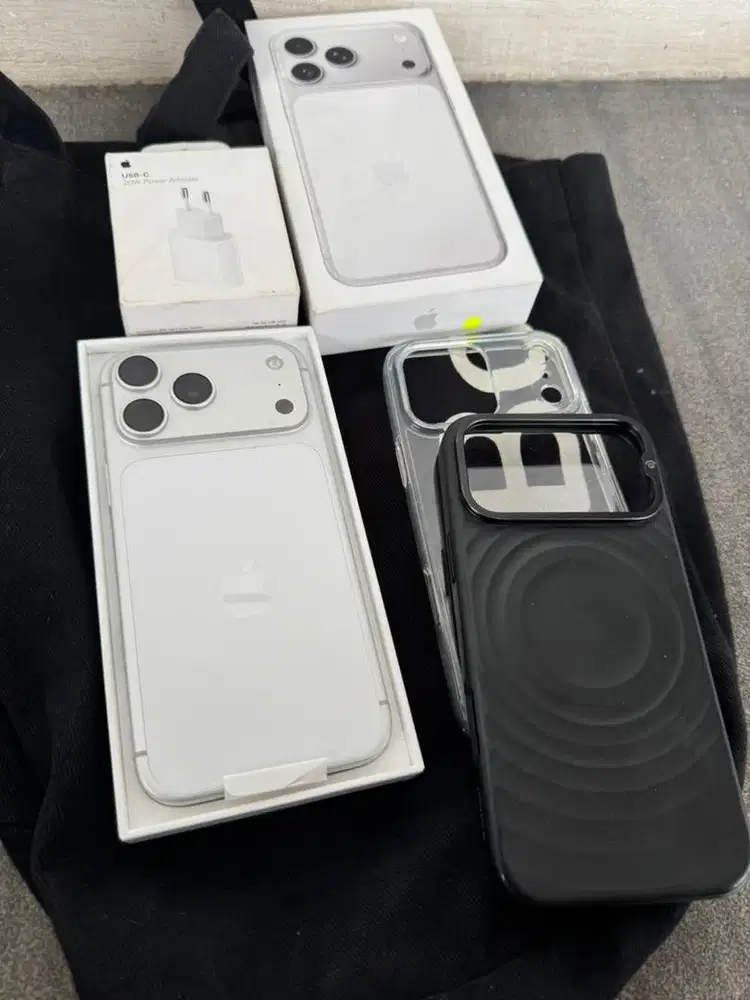 iphone 17 promax 256 silver titanium resmi ibox
