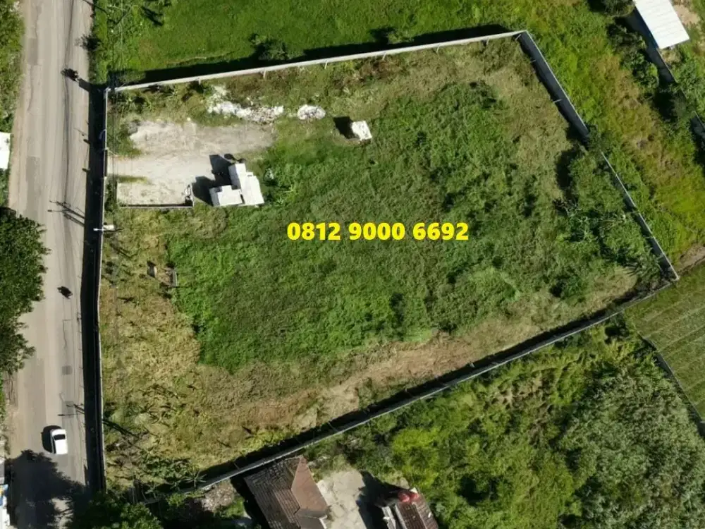 Jual Tanah Lahan Pinggir Jalan raya Mauk Sukadiri Tangerang 5286 m2