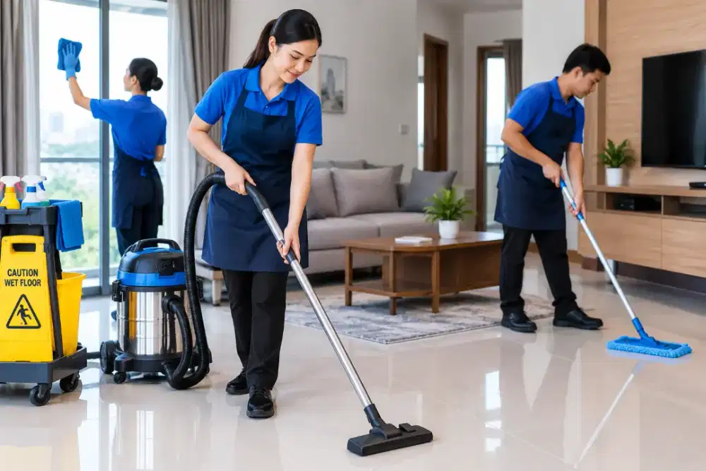 Cleaning Service tempat les