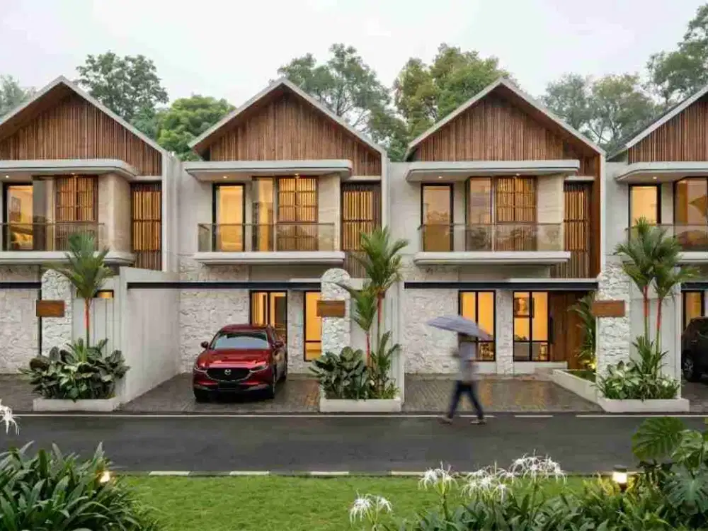 Villa dengan konsep Smart home system